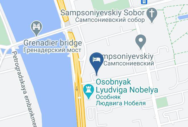 Saint Petersburg - Lancaster Court Hotel Maps