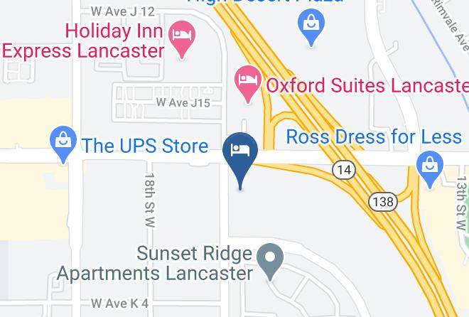 Lancaster Inn Map
