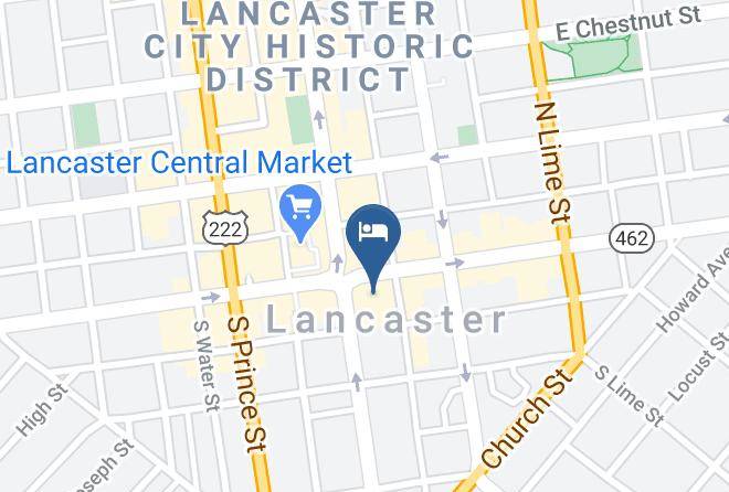 Lancaster - Lancaster Marriott At Penn Square Maps