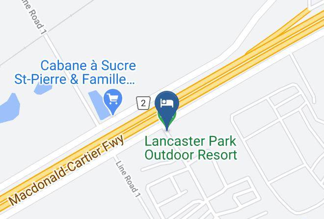 Stormont Dundas Glengarry - Lancaster Park Outdoor Resort Maps