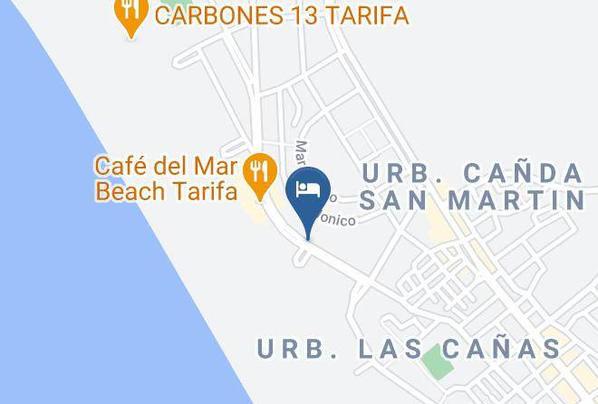 Lances Beach Penthouses Karte - Andalusia - Cadiz