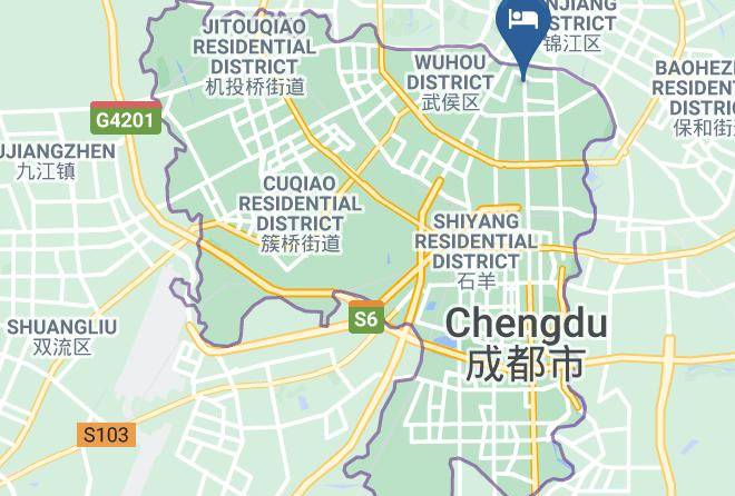 Chengdu - Lancheng Express Hotel Maps