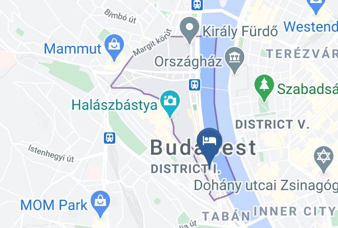 Budapest Vizivaros - Lanchid 19 Design Hotel Budapest Maps