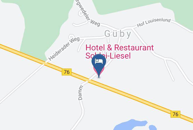 Rendsburg Eckernforde - Hotel & Restaurant Schlei Liesel Maps