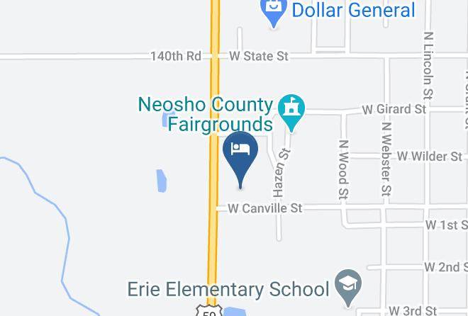 Neosho - Land Of Ah's Motor Inn Maps