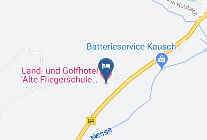 Eisenach - Land Und Golfhotel Alte Fliegerschule Eisenach Maps