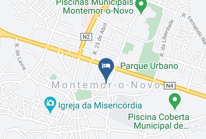 Montemor O Novo - Land Vineyards Hotel Maps