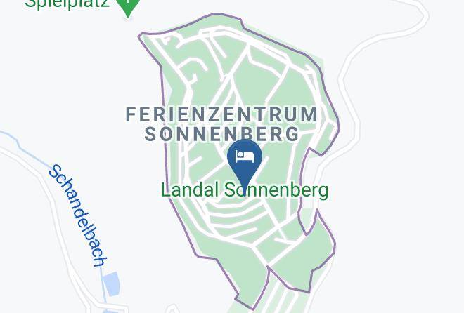 Landal Sonnenberg Map