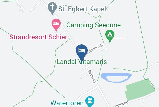 Schiermonnikoog - Landal Vitamaris Maps