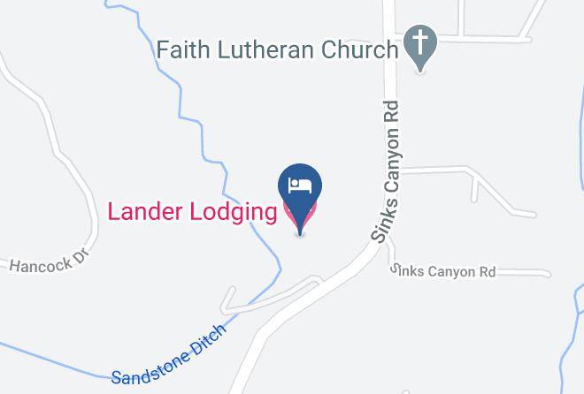 Fremont - Lander Lodging Maps