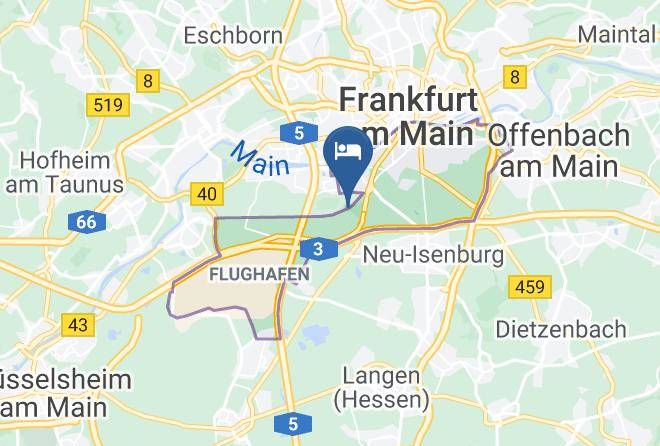 Frankfurt Am Main - Landessportbund Hessen Ev Maps