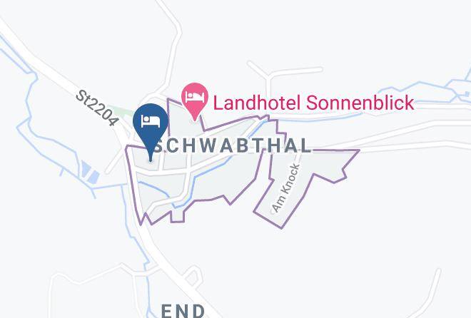 Lichtenfels - Landhotel Augustin Maps