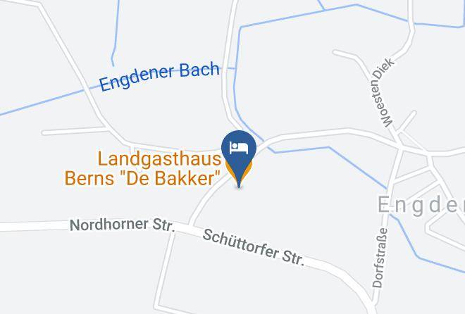 Grafschaft Bentheim - Landgasthaus Berns De Bakker Maps