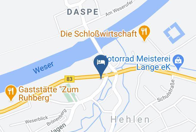 Holzminden - Landgasthaus Hoffmeister Maps