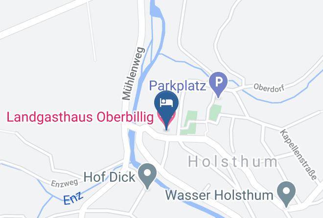 Bitburg Prum - Landgasthaus Oberbillig Maps