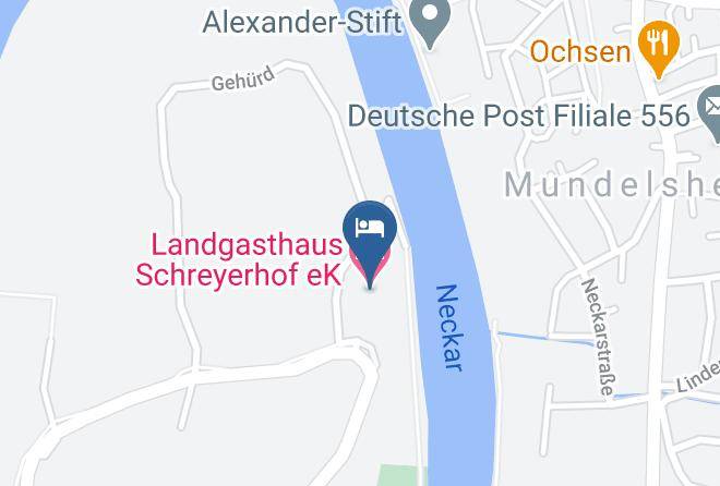 Ludwigsburg - Landgasthaus Schreyerhof Ek Maps