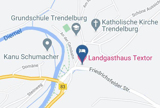 Kassel - Landgasthaus Textor Maps
