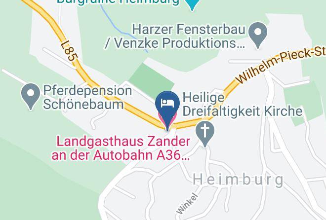 Harz - Landgasthaus Zander An Der Autobahn A36 Blankenburg Maps