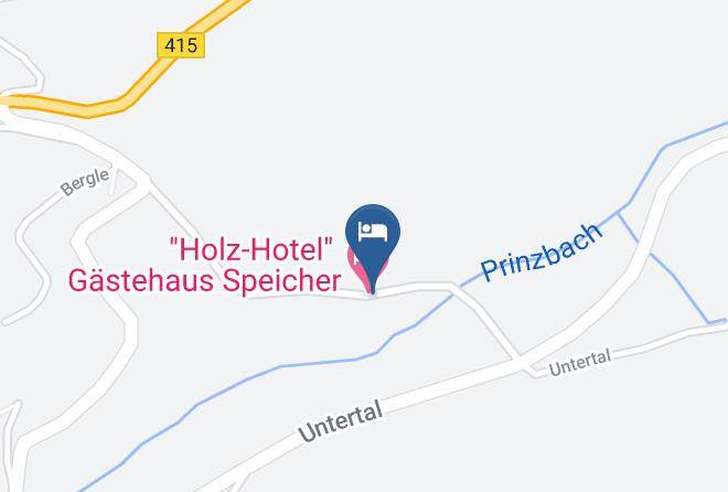 Ortenaukreis - Landgasthaus Zum Kreuz + Gastehaus Speicher Maps