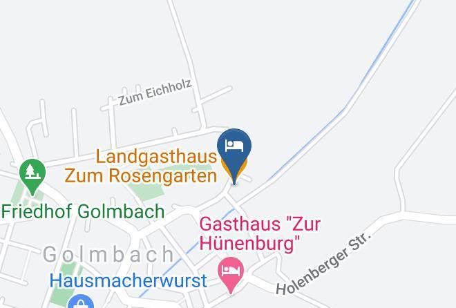 Holzminden - Landgasthaus Zum Rosengarten Maps