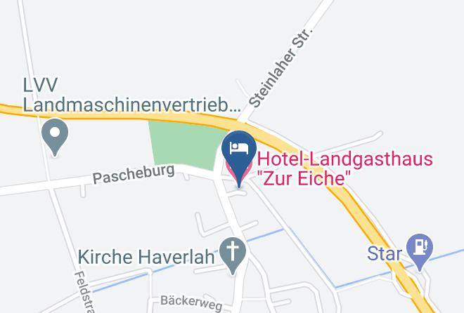 Hotel Landgasthaus Zur Eiche Map