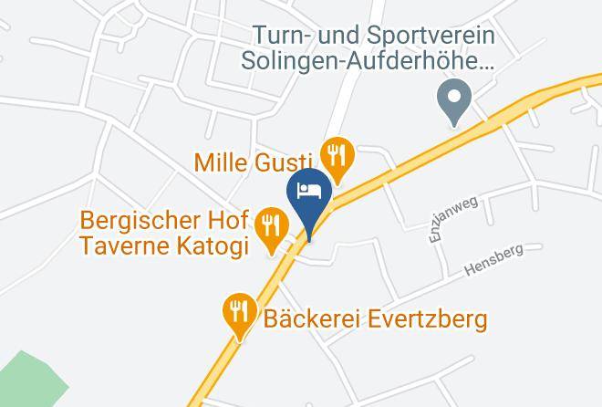 Solingen - Landgasthaus Zur Post Maps