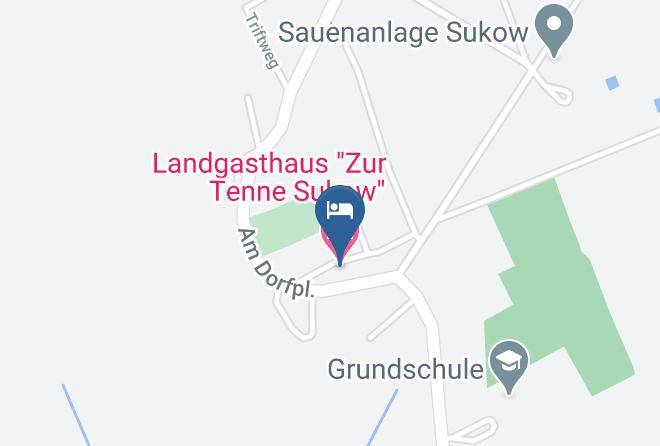 Ludwigslust Parchim - Landgasthaus Zur Tenne Sukow Maps
