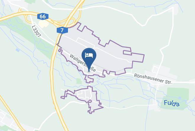 Fulda - Landgasthof Buch Maps