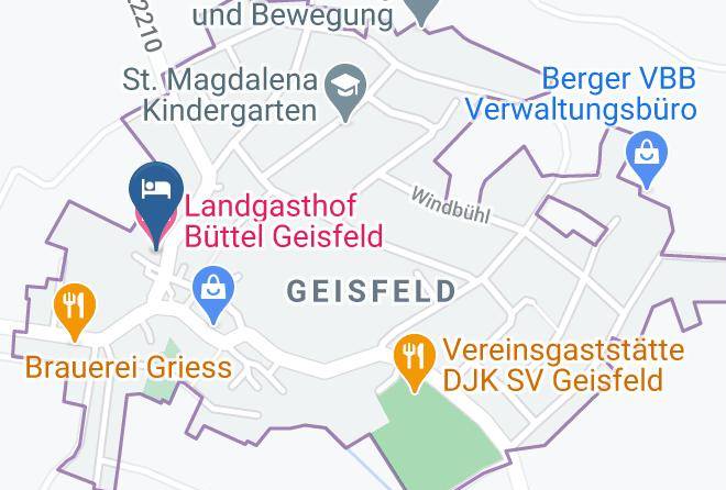 Bamberg - Landgasthof Buttel Geisfeld Maps