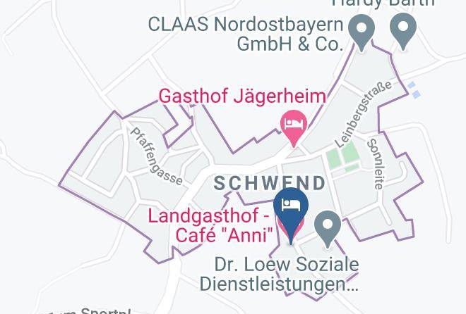 Amberg Sulzbach - Landgasthof Cafe Anni Maps