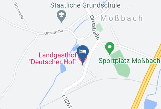 Saale Orla Kreis - Landgasthof Deutscher Hof Maps