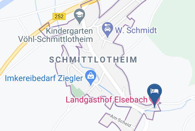 Waldeck Frankenberg - Landgasthof Elsebach Maps