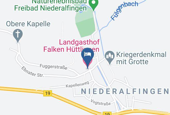 Ostalbkreis - Landgasthof Falken Huttlingen Maps