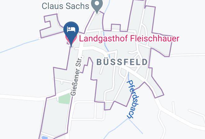 Vogelsbergkreis - Landgasthof Fleischhauer Maps