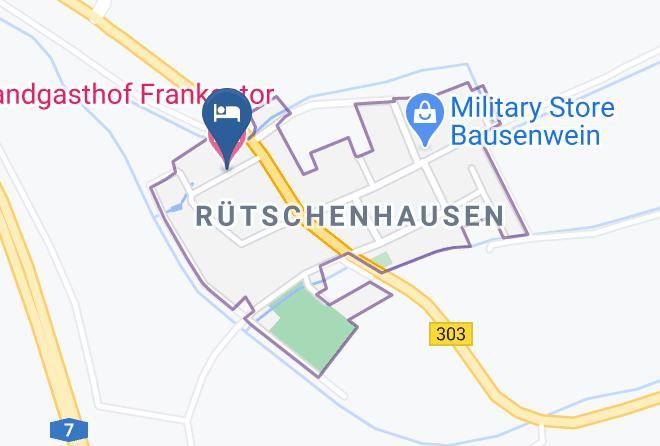 Schweinfurt - Landgasthof Frankentor Maps