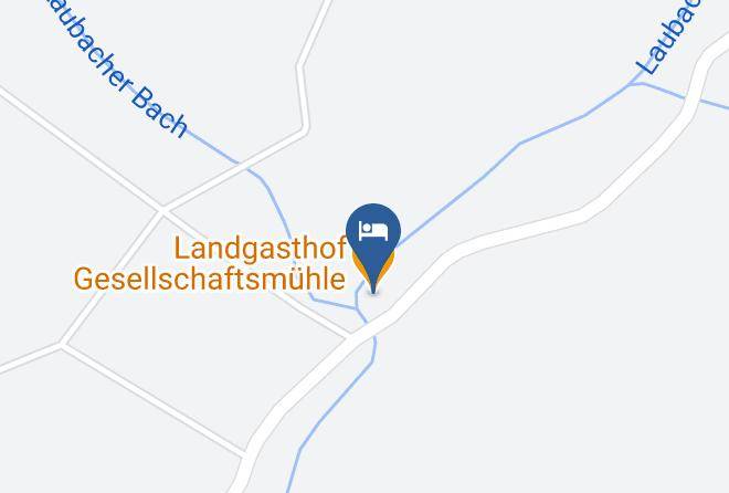 Rhein Hunsruck Kreis - Landgasthof Gesellschaftsmuhle Maps