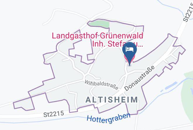 Donau Ries - Landgasthof Grunenwald Inh Stefan U Alexandra Grunenwald Maps