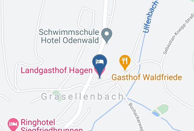 Bergstrase - Landgasthof Hagen Maps