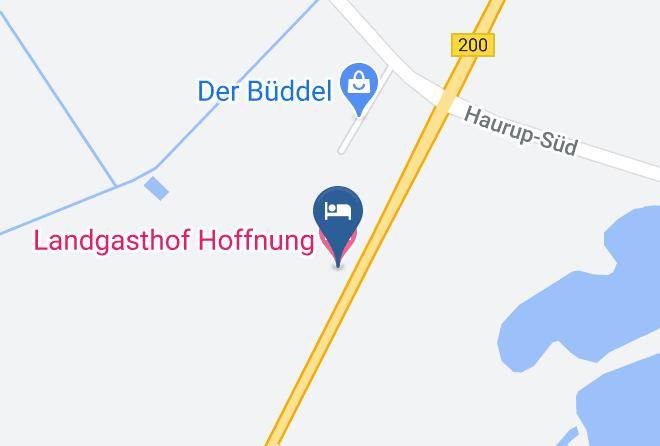 Schleswig Flensburg - Landgasthof Hoffnung Maps