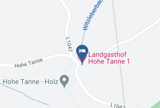 Ilm Kreis - Landgasthof Hohe Tanne 1 Maps