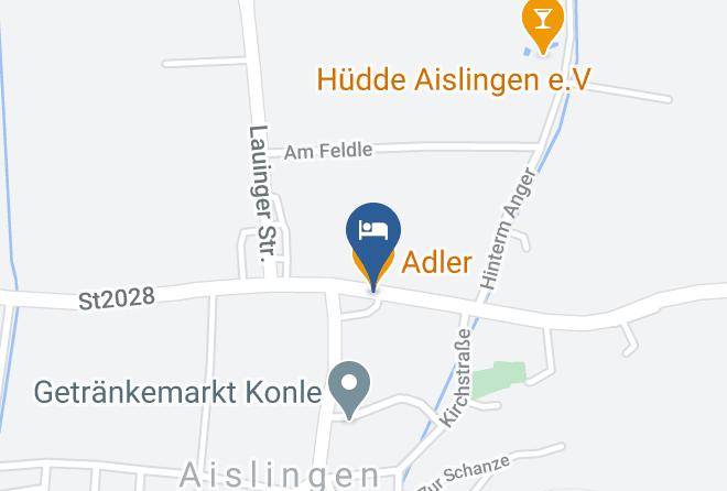 Dillingen - Landgasthof Hotel Adler Maps
