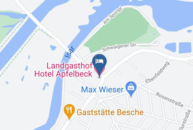 Dingolfing Landau - Landgasthof Hotel Apfelbeck Maps