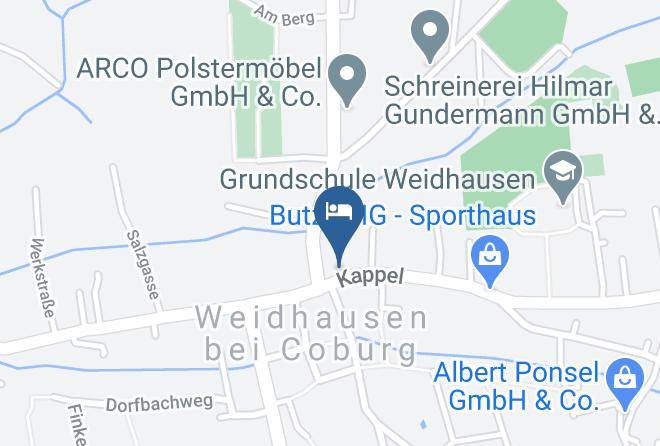 Coburg - Landgasthof & Hotel Braunes Ross Maps