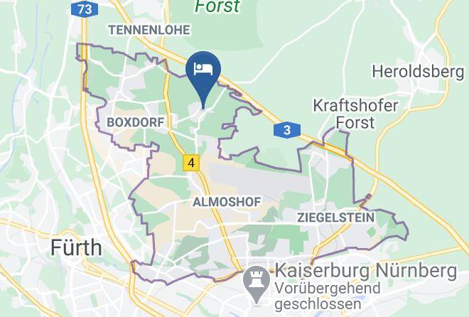 Nuremberg - Landgasthof Hotel Gruner Baum Maps