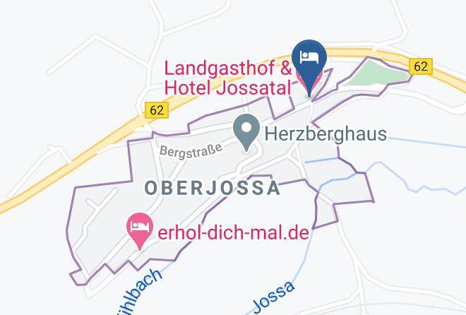 Hersfeld Rotenburg - Landgasthof & Hotel Jossatal Maps
