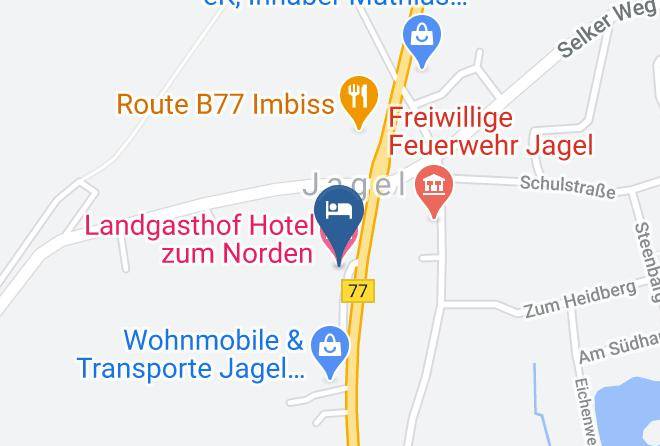 Schleswig Flensburg - Landgasthof Hotel Zum Norden Maps