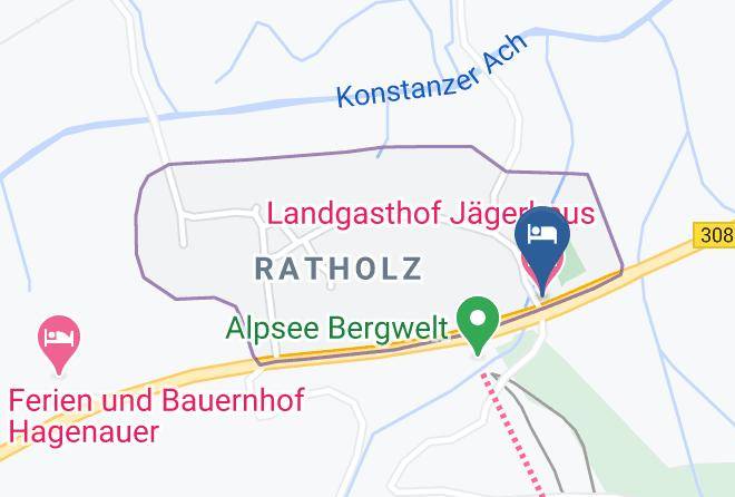 Oberallgau - Landgasthof Jagerhaus Maps