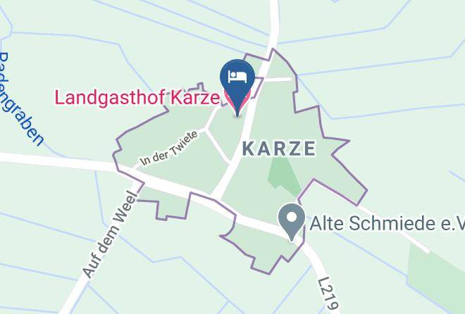 Lunenburg - Landgasthof Karze Maps