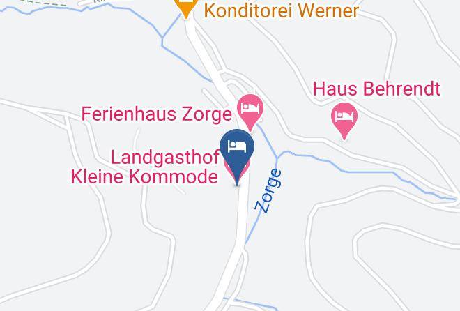 Gottingen - Landgasthof Kleine Kommode Maps