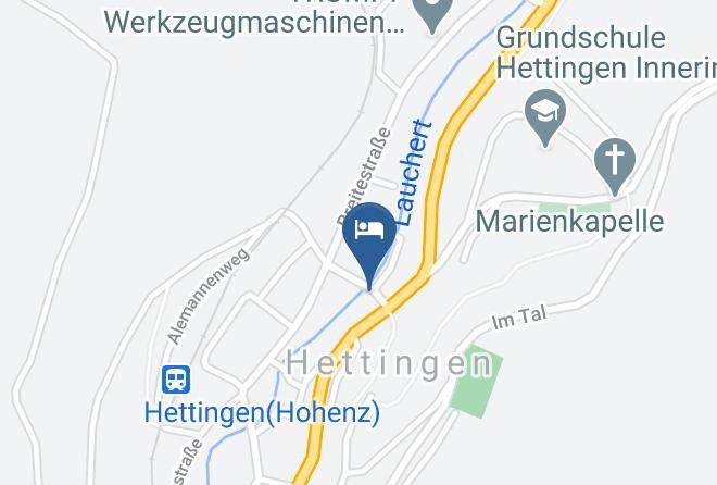 Sigmaringen - Landgasthof Krone Maps